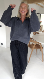 CAMILLA shirt knit darker grey