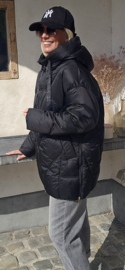 TISHA fancy coat black