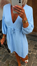 GUUS tetra dress pastel blue