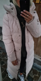 TRIX maxi winter puffer coat beige