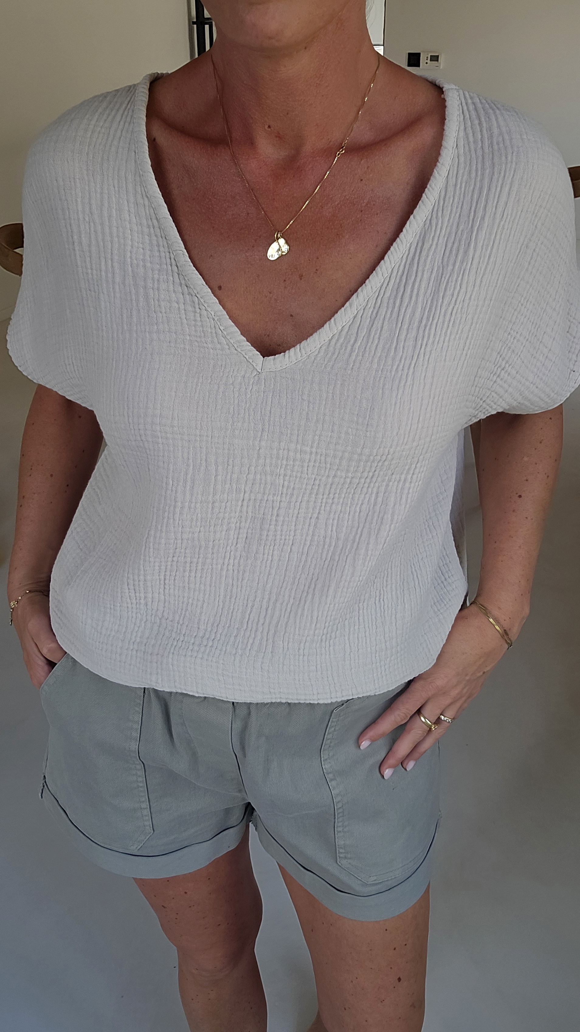 AMALFI tetra tee beige
