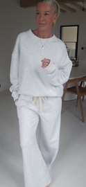 ALBA jogger set soft mêlee grey