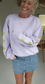 VALENTINE sweatshirt lilac