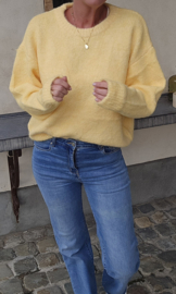 BEZIERS soft knit zonnekes yellow
