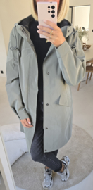 BYE BYE RAINY DAYS raincoat khaki