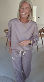 ANDIE jogger set taupe