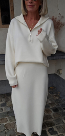 JESS knit set ecru