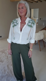 PALMTREE lover linen shirt