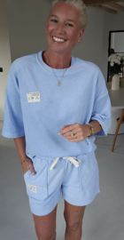 SISI terry set blue