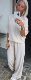 BUYorCRY comfy set beige