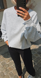 PAIN AU CHOCOLAT sweatshirt mêlee grey