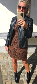 ROAR dress camel