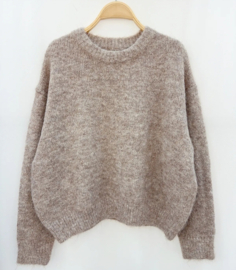 BEZIERS soft knit taupe