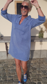 THE PERFECT JEANS 2 longsleeve dress blue