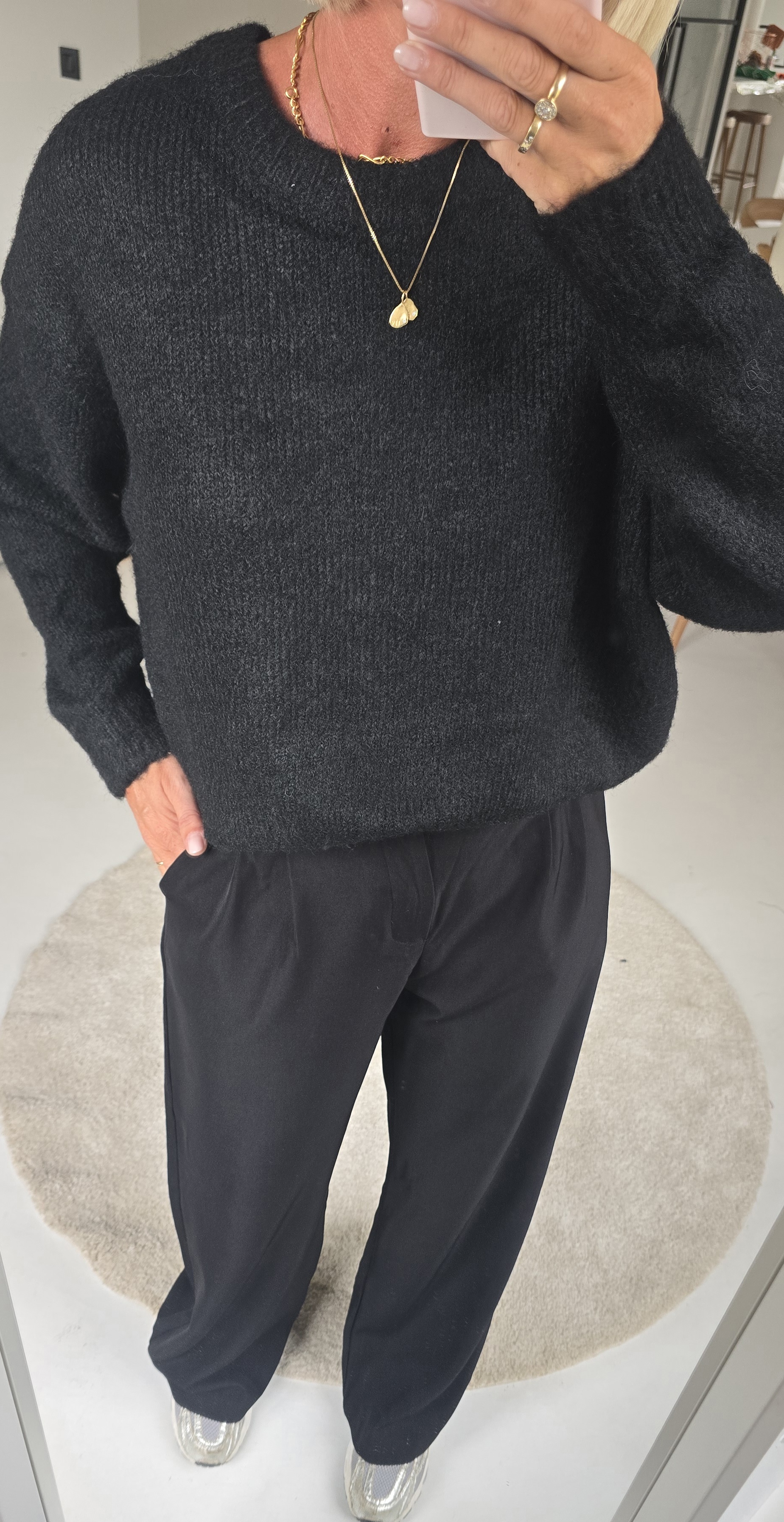 BEZIERS soft knit black