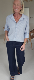 VIE wide leg jeans dark blue