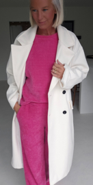 MANDI velvet set fuschia