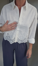JASMIJN cotton linen shirt