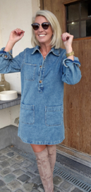 THE PERFECT jeans dress blue
