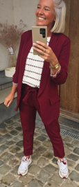 BUYorCRY suit bordeaux