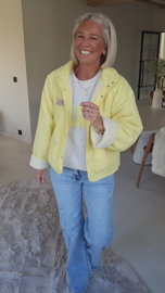 STEPHANIE reversible jacket yellow