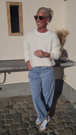 BEZIERS soft knit off-white