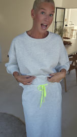 ELIE sweatshirt set soft grey