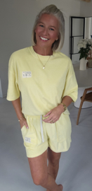SISI terry set yellow