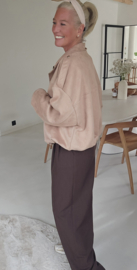 VIVI suede jacket beige