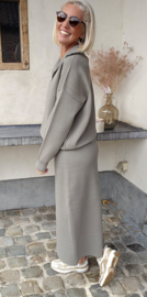 JESS knit set khaki