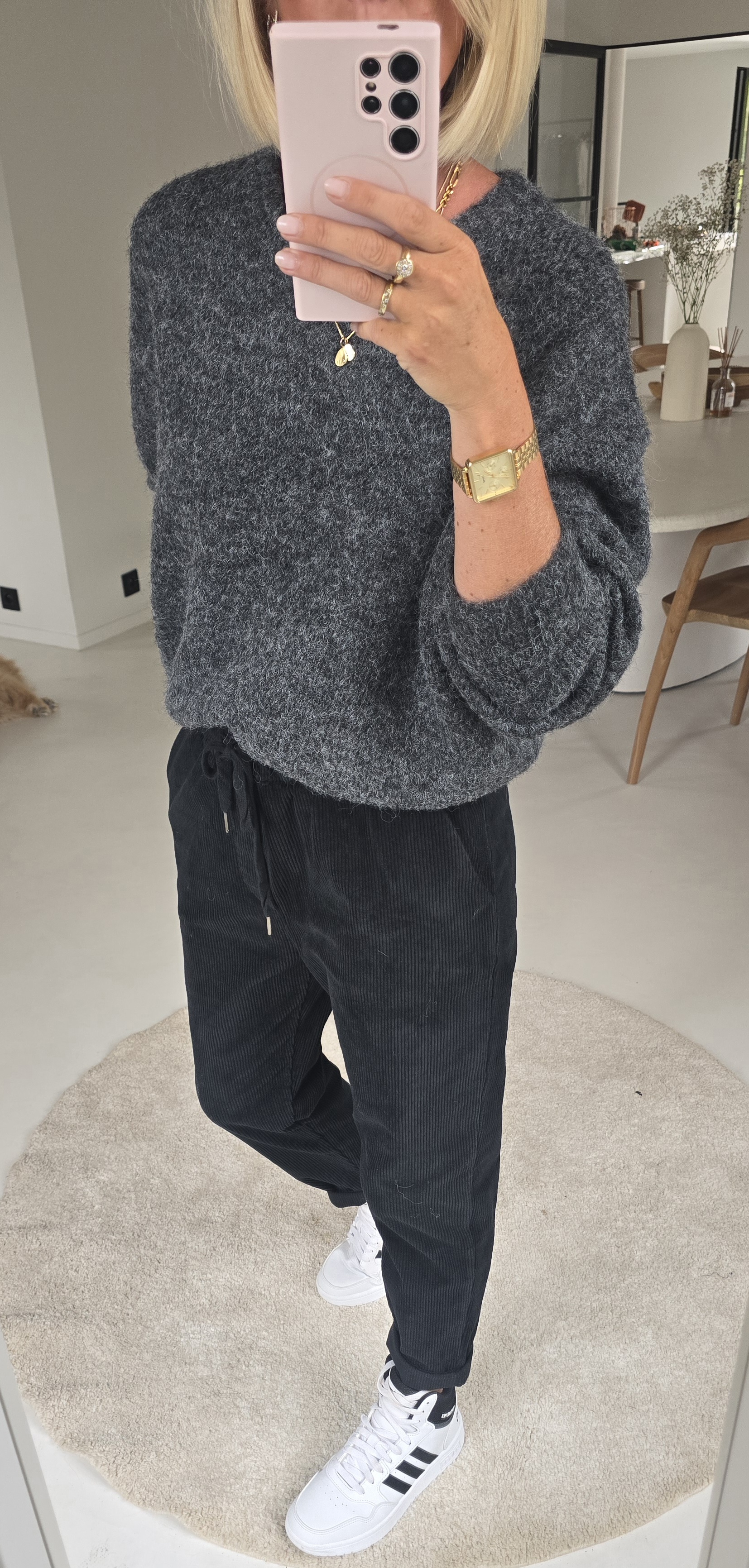 BEZIERS soft knit carbon