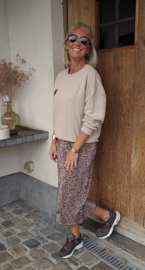 LEO LOVE sweatshirt beige