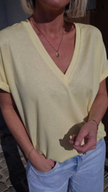 INA viscose tee yellow