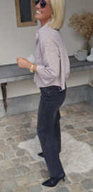 MALOU cropped shirt taupe