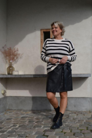 LIDY pu skirt black