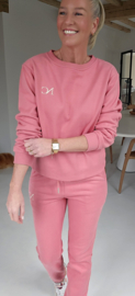 LOENA 2 jogger set old pink
