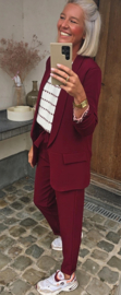 BUYorCRY suit bordeaux