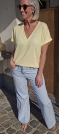 INA viscose tee yellow