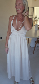 MILOU maxi viscose party dress campagne