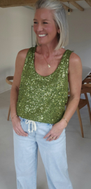 GLAM top olive