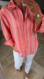 PALMA oversized striped shirt