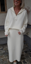 JESS knit set ecru