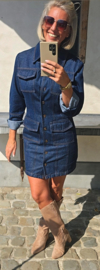 MIA jeans dress blue