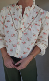 LORETTA tetra flower shirt