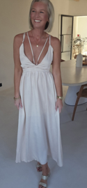 MILOU maxi viscose party dress campagne