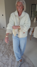 STEPHANIE reversible jacket beige