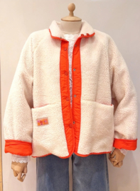 STEPHANIE reversible jacket red