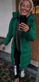 TRIX maxi winter puffer coat forest green