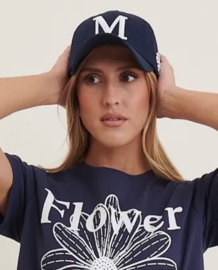 FLOWER M cap navy