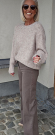 GLAM knit taupe